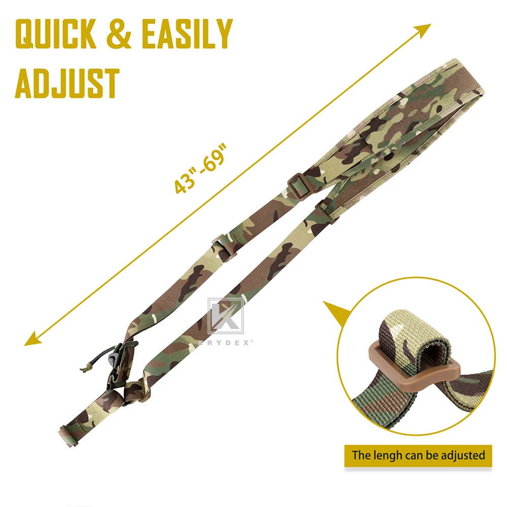 KRYDEX Tactical Single 1 Point Rifle Sling - Image 6