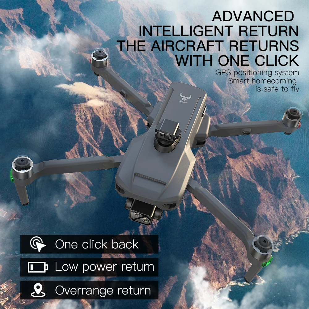 GPS Drone With 4K Camera 6KM Touch Screen - Image 6