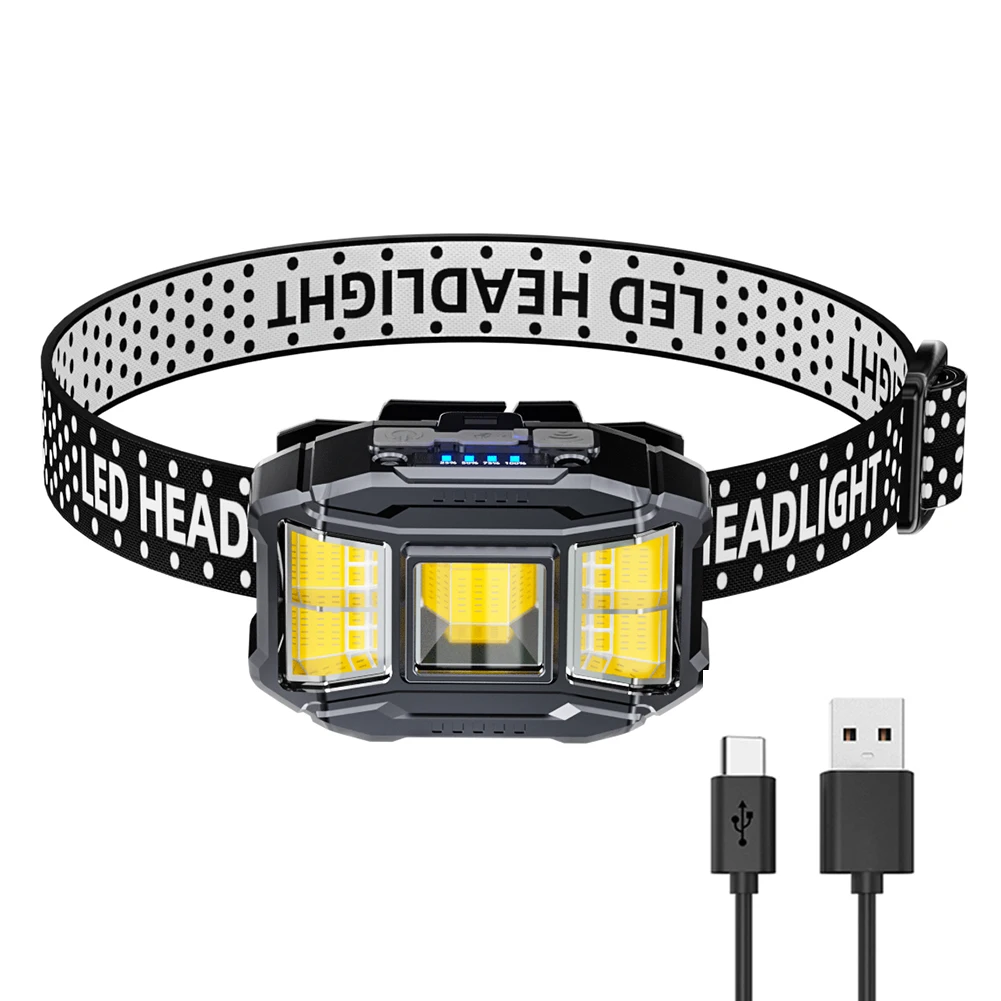 Head Mounted Flashlight USB - Image 4