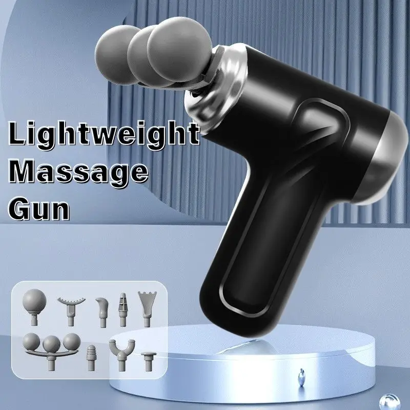 Triple mini fascia gun with 6 modes of exercise, - Image 3