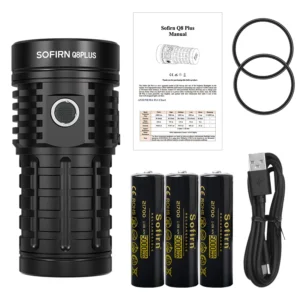 LED Flashlight USB Rechargeable