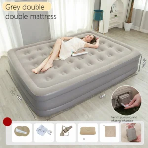 PVC Inflatable Sleeping Mattress Interior Air Mattress