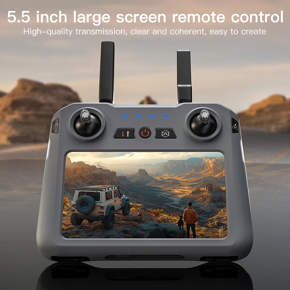 GPS Drone With 4K Camera 6KM Touch Screen - Image 7