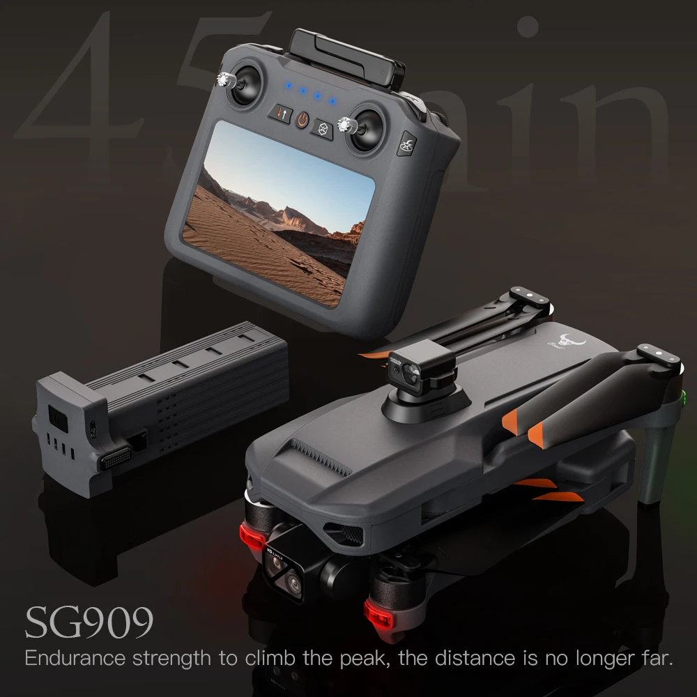 GPS Drone With 4K Camera 6KM Touch Screen - Image 5