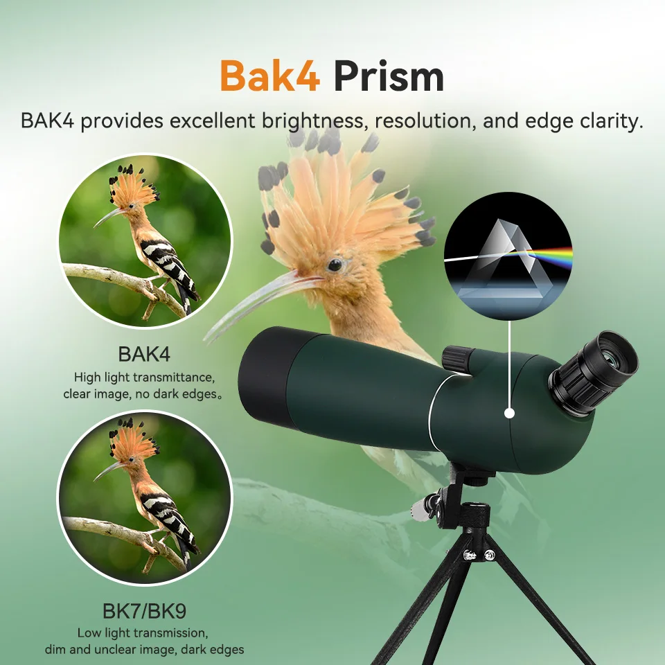 SVBONY 50/60/70/80 Spotting Scope Zoom Telescope - Image 3