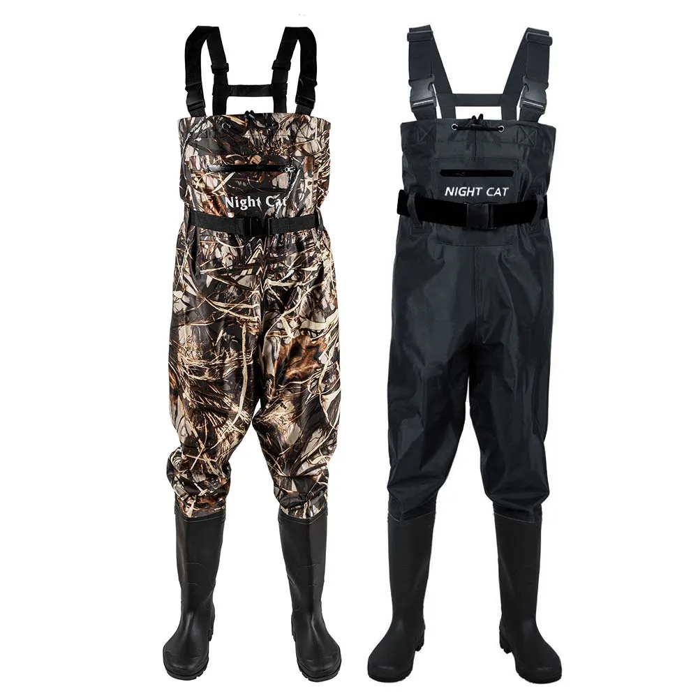 Waders Heavy Duty Chest Waders with Boots